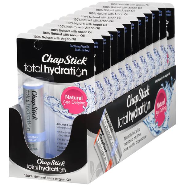 ChapStick Total Hydration Soothing Vanilla Lip Balm HyVee Aisles
