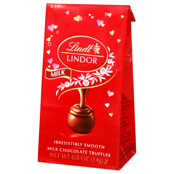 Valentines Lindt Milk Chocolate Truffles Hy Vee Aisles Online Grocery Shopping 0459