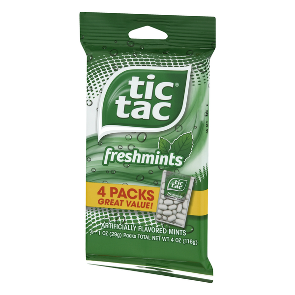 Tic Tac Fresh Mint Sugar Free Gum, 29 g : : Grocery