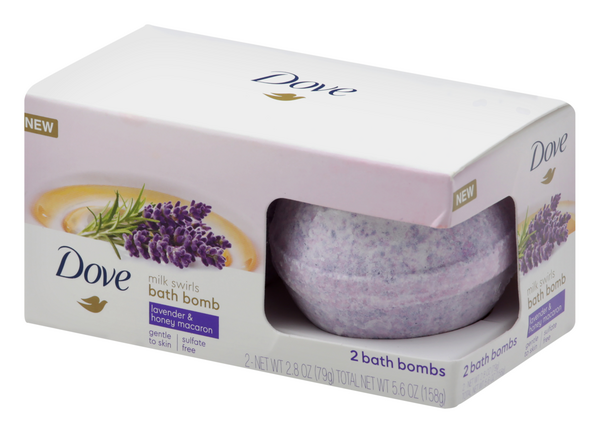 dove bath bombs lavender