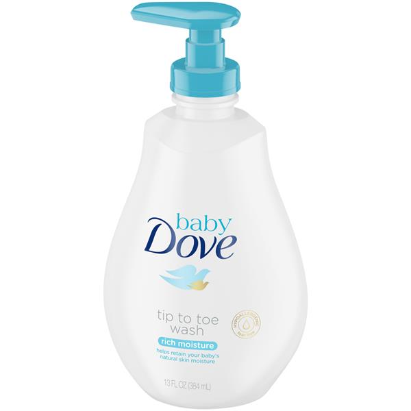 baby dove nighttime wash