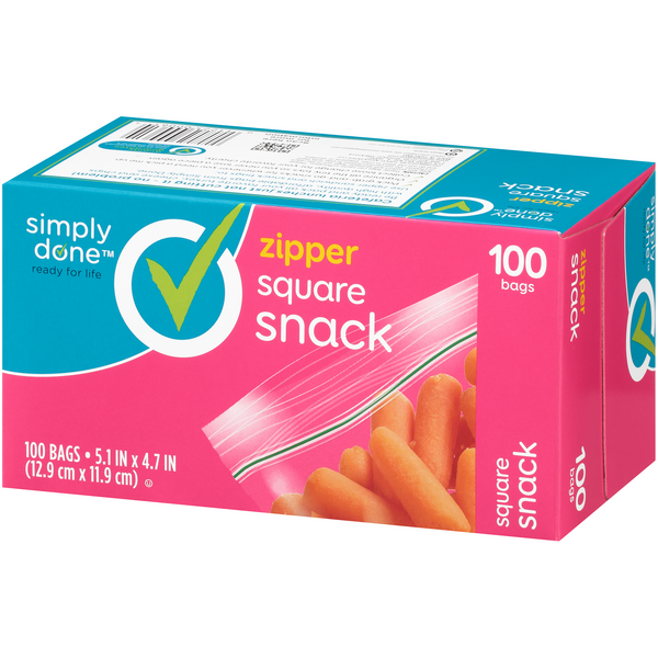 Snack zipper online bags