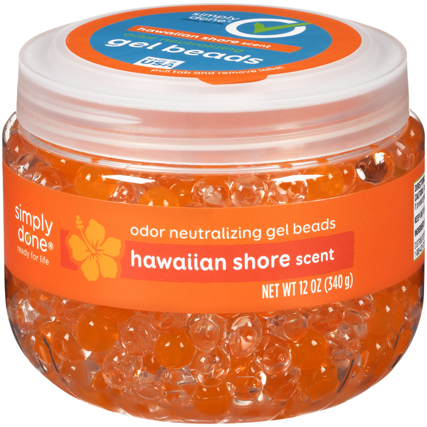 Simply Done Odor Neutralizing Gel Beads, Hawaiian Shore Hy-Vee