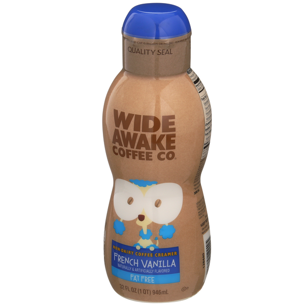 Wide Awake Coffee Co. French Vanilla Fat Free Coffee Creamer HyVee