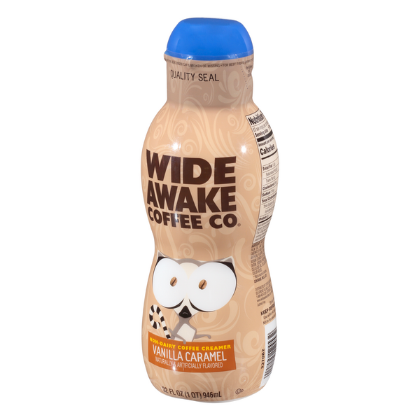 Download Wide Awake Coffee Co Vanilla Caramel Non Dairy Coffee Creamer Hy Vee Aisles Online Grocery Shopping