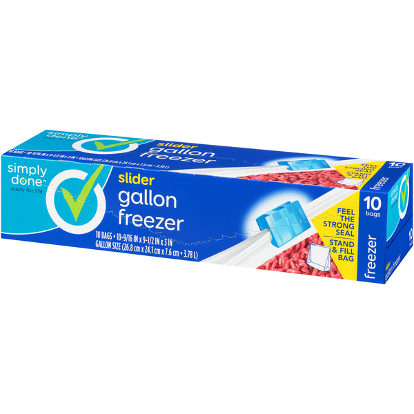 Simply Done Gallon Freezer Bags HyVee Aisles Online Grocery Shopping