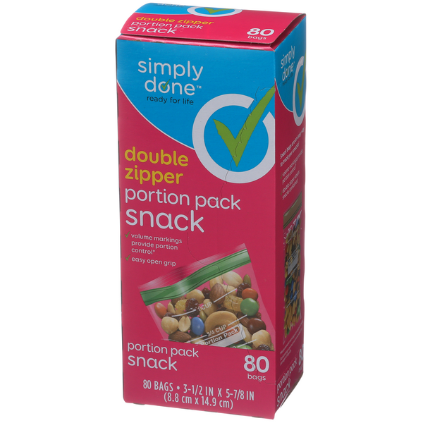 Simply Done - Simply Done, Double Zipper Jumbo Freezer Bags (2 gal), Grocery Pickup & Delivery
