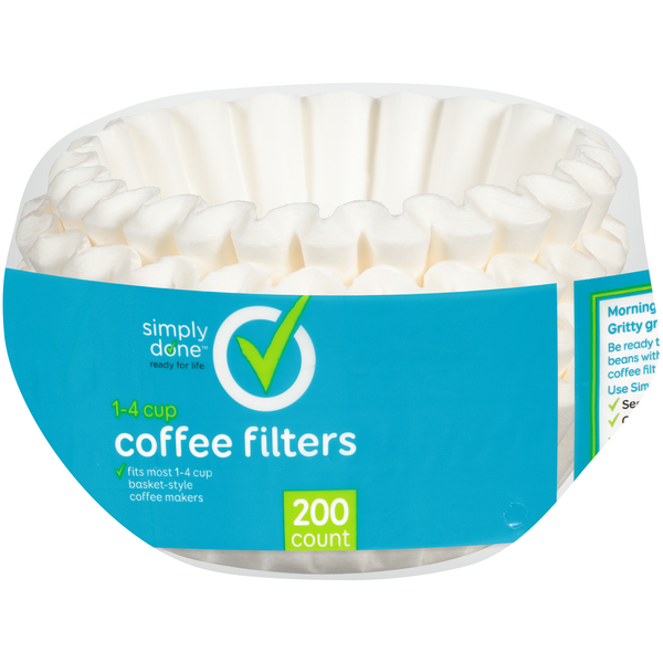 Simply Done 14 Cup Basket Style Coffee Filters HyVee Aisles Online