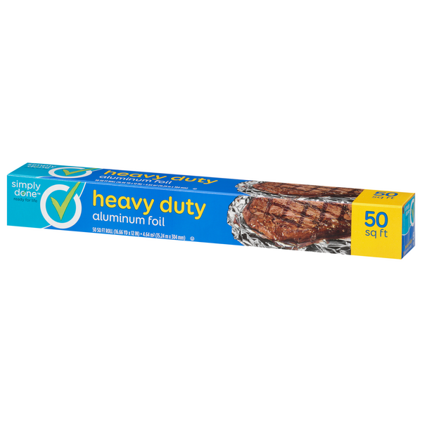 Simply Done Heavy Duty Aluminum Foil | Hy-Vee Aisles Online Grocery