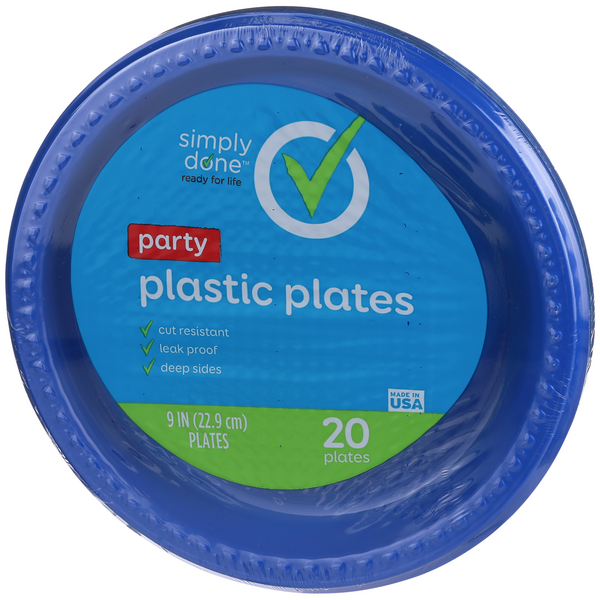Simply Done 9 Coated Paper Plates  Hy-Vee Aisles Online Grocery Shopping