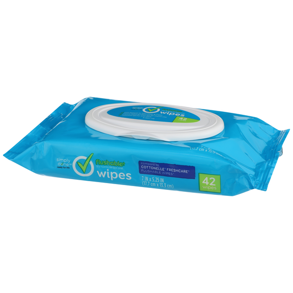 Simply Done Flushable Wipes HyVee Aisles Online Grocery Shopping