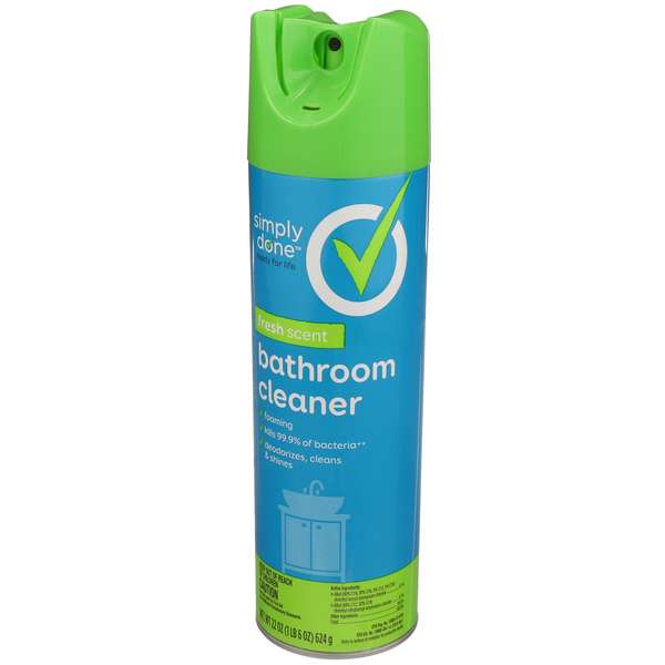 Simply Done Fresh Scent Bathroom Cleaner