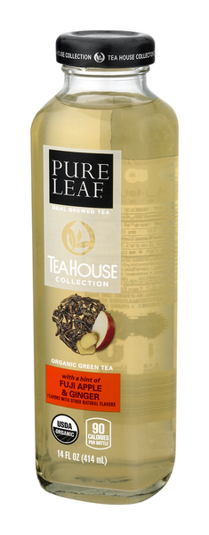 Pure Leaf Organic Fuji Apple & Ginger Tea 14oz Btl – BevMo!