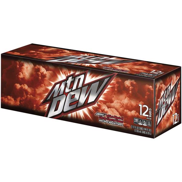 Mountain Dew Game Fuel Citrus Cherry 12 Pack HyVee Aisles Online