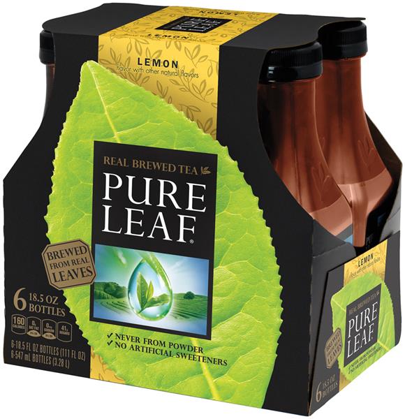 Pure Leaf Lemon Tea 6 Pack HyVee Aisles Online Grocery Shopping