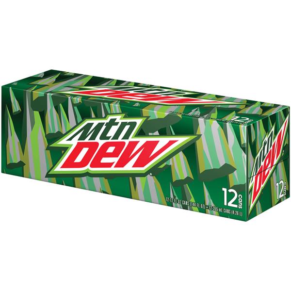 mountain dew voltage 12 pack