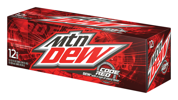 Mountain Dew Code Red 12 Pack Hy Vee Aisles Online Grocery Shopping