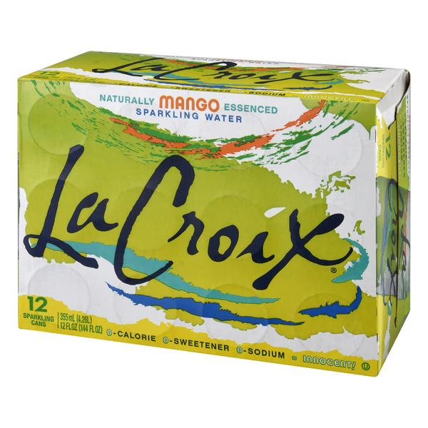 La Croix Mango Sparkling Water 12 PK HyVee Aisles Online Grocery