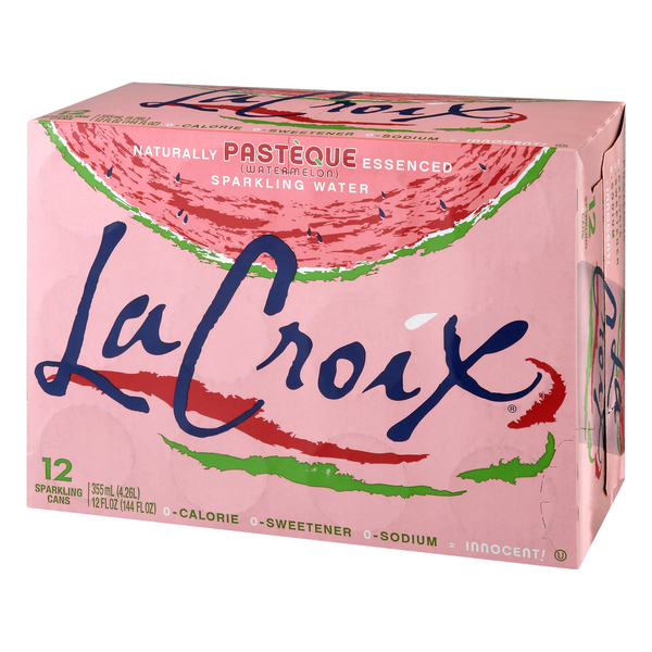 La Croix Watermelon Sparkling Water 12Pk HyVee Aisles Online Grocery