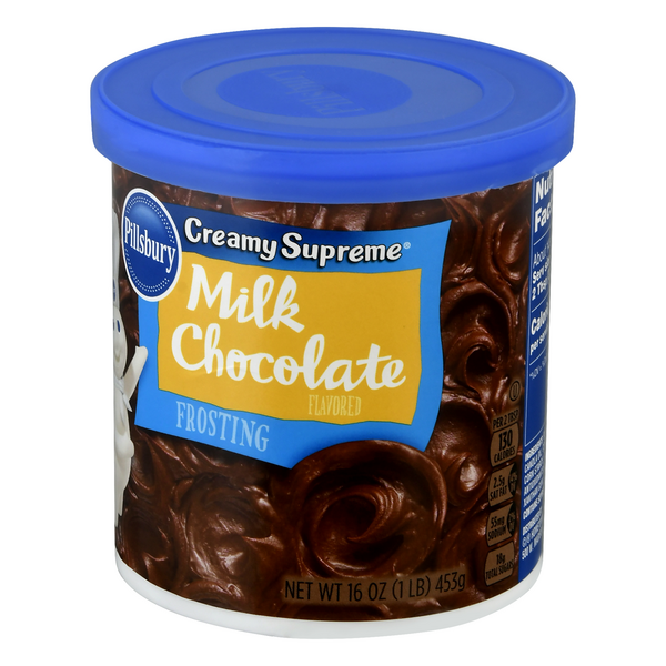 Pillsbury Creamy Supreme Frosting, Milk Chocolate HyVee Aisles Online Grocery Shopping