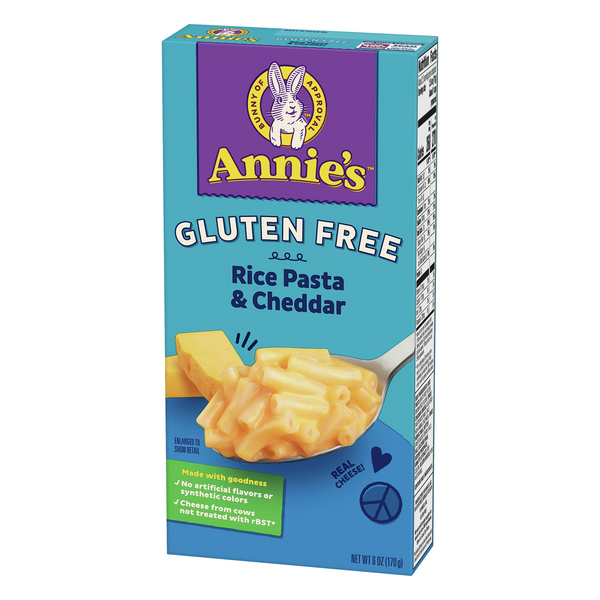 Annie's Homegrown Gluten Free Rice Pasta & Cheddar Macaroni & Cheese
