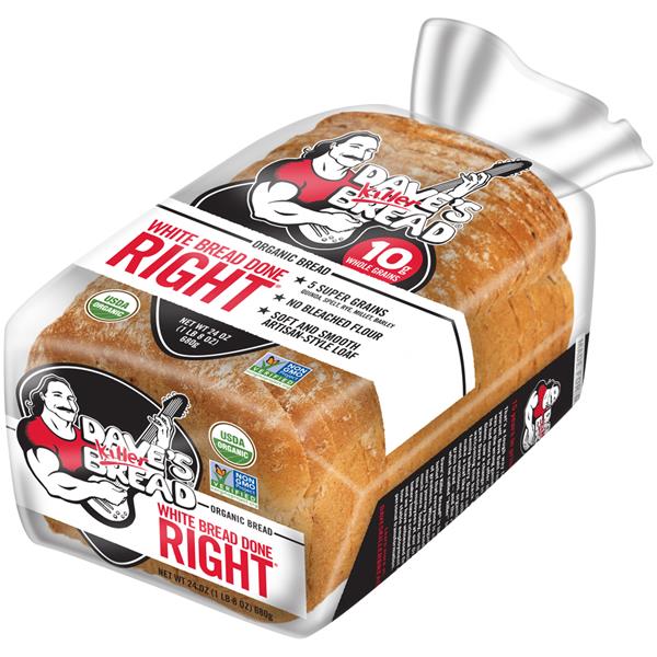 Dave's Killer Bread Organic White Bread Done Right | Hy-Vee Aisles ...