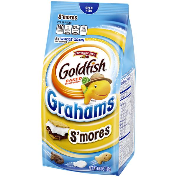 Pepperidge Farm Goldfish Grahams S'mores Baked Graham Snacks | Hy-Vee ...