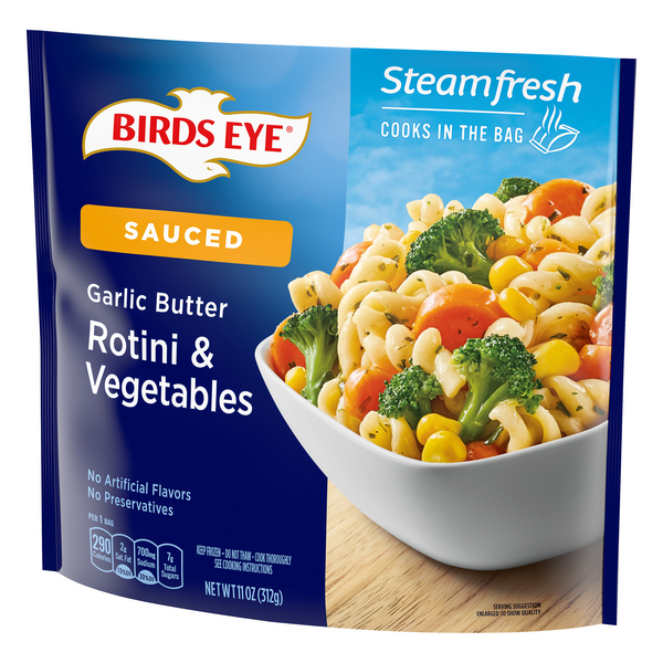 Birds Eye Steamfresh Chef's Favorites Rotini & Vegetables with Oven ...