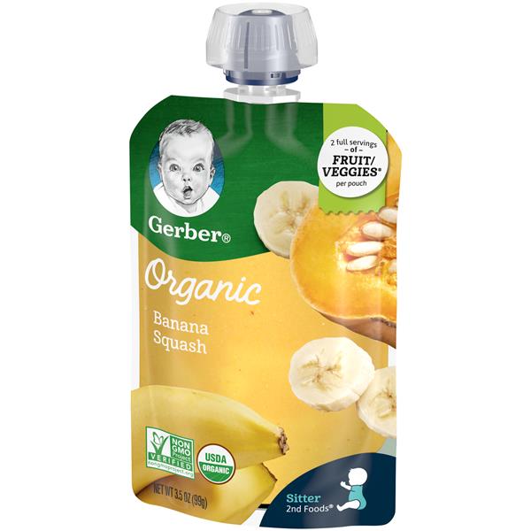 gerber organic 2nd foods
