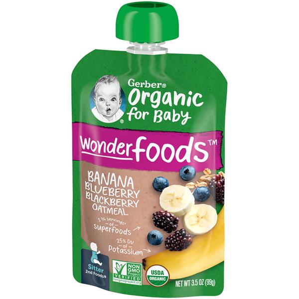 gerber organic oats