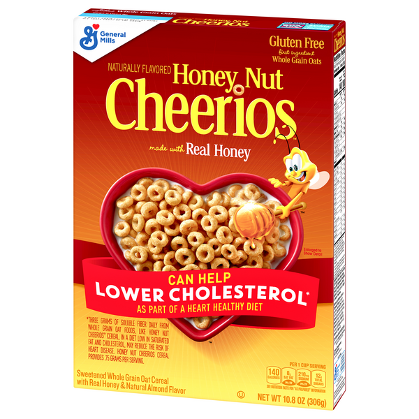 General Mills Honey Nut Cheerios, Gluten Free, Breakfast Cereal HyVee Aisles Online Grocery