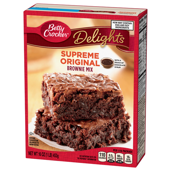 Betty Crocker Delights Supreme Original Brownie Mix | Hy-Vee Aisles ...