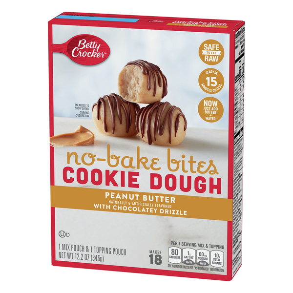 Betty Crocker No Bake Cookie Dough Bites, Peanut Butter | Hy-Vee Aisles ...