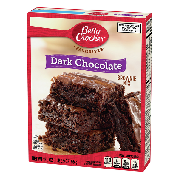 Betty Crocker Dark Chocolate Brownie Mix | Hy-Vee Aisles Online Grocery ...