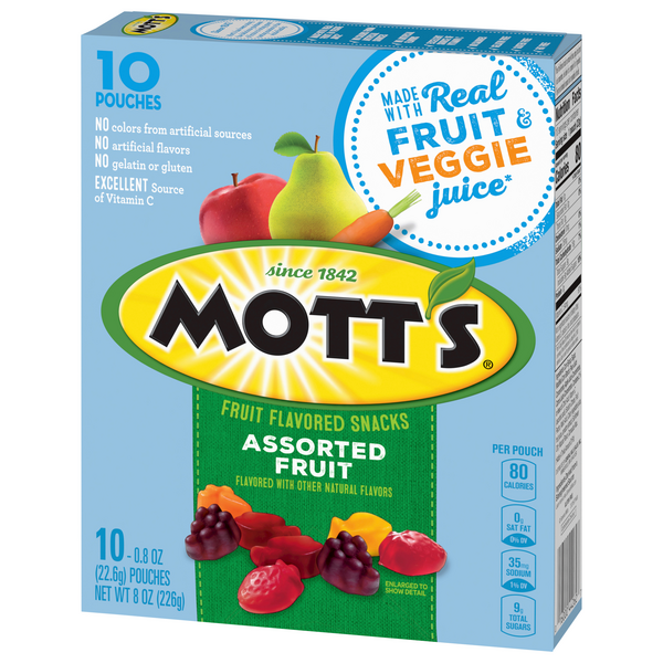 Mott S Medleys Assorted Fruit Flavored Snacks 10 0 8 Oz Pouches Hy Vee Aisles Online Grocery Shopping