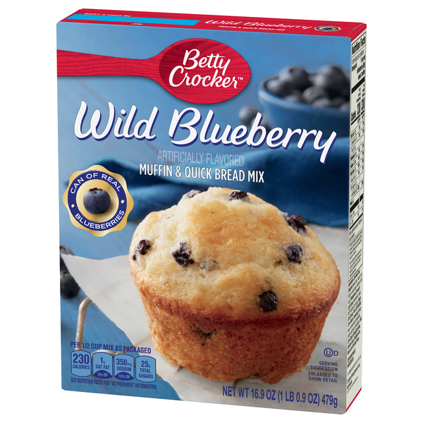 Betty Crocker Wild Blueberry Muffin & Quick Bread Mix HyVee Aisles