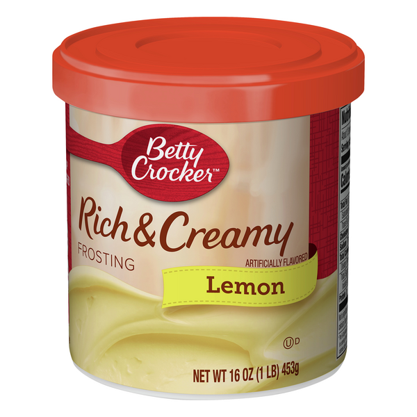 Betty Crocker Rich & Creamy Lemon Frosting HyVee Aisles Online