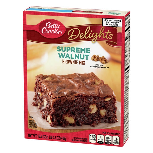 Betty Crocker Delights Supreme Walnut Brownie Mix HyVee Aisles