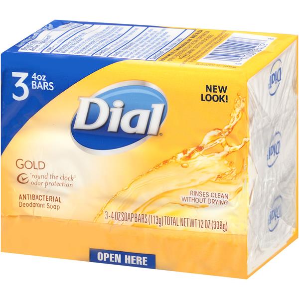 Dial Gold Antibacterial Deodorant Soap 3-4 Oz | Hy-Vee Aisles Online ...