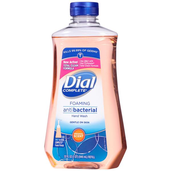 Dial Complete Foaming Antibacterial Hand Wash Refill Original Scent