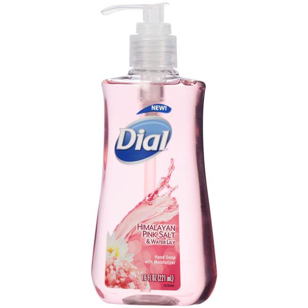 dial liquid hand soap himalayan pink salt & water lily