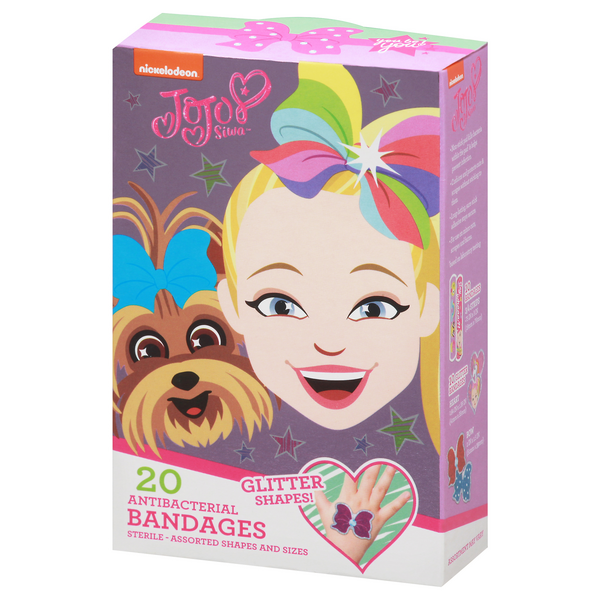 JoJo Siwa Adhesive Bandages， Set of 2 Boxes 海外 即決-