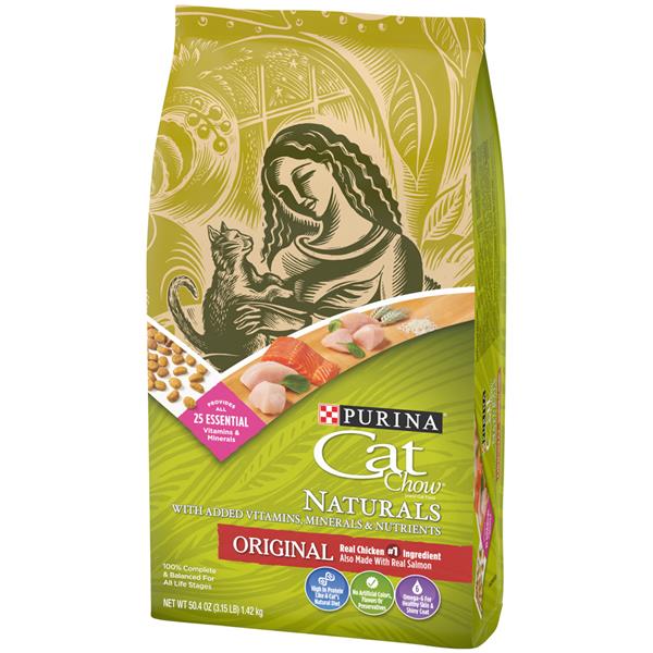 Purina Cat Chow Naturals Original Plus Vitamins & Minerals Cat Food