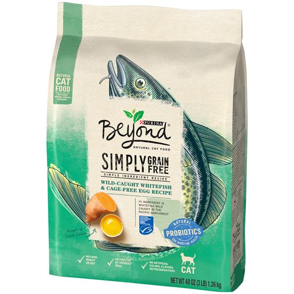 Purina Beyond Grain Free Ocean Whitefish & Egg Recipe Cat Food HyVee