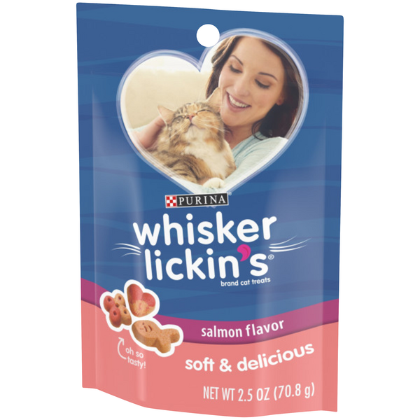 whisker lickins salmon soft cat treats