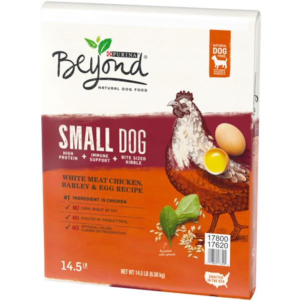 Purina Beyond Small Dog White Meat Chicken, Barley & Egg Recipe Dog ...