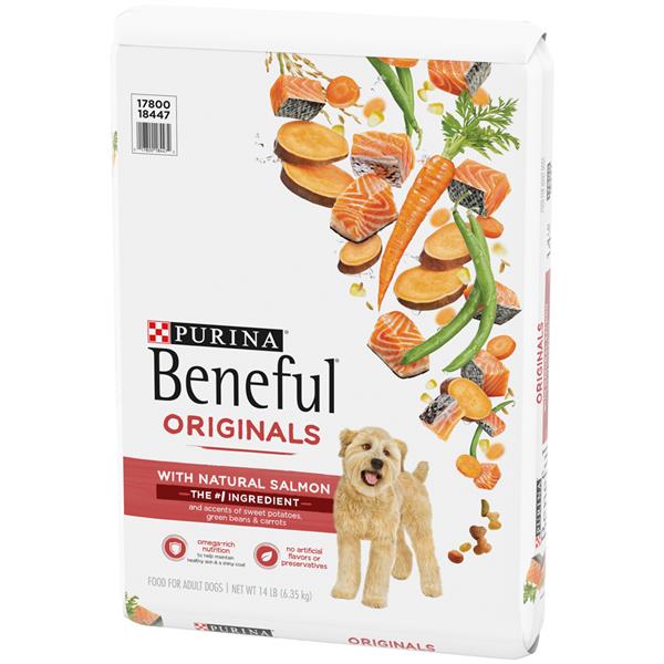 beneful salmon dog food ingredients