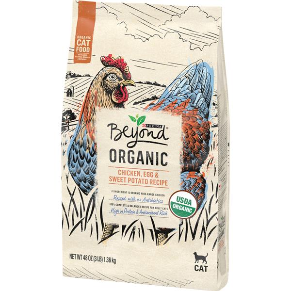 Purina Beyond Organic Cat Food, Chicken, Egg & Sweet Potato Recipe Hy