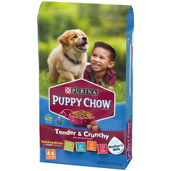 Purina Puppy Chow Tender & Crunchy Beef Puppy Food | Hy-Vee Aisles ...