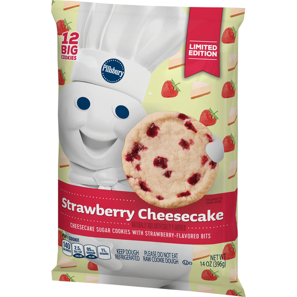 cookieページ Pillsbury Cookie Dough, Strawberry Cheesecake | Hy-Vee